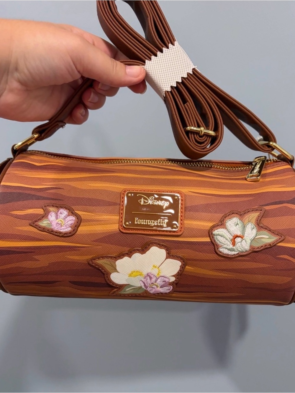 Loungefly Disney The Fox & The Hound Log Crossbody